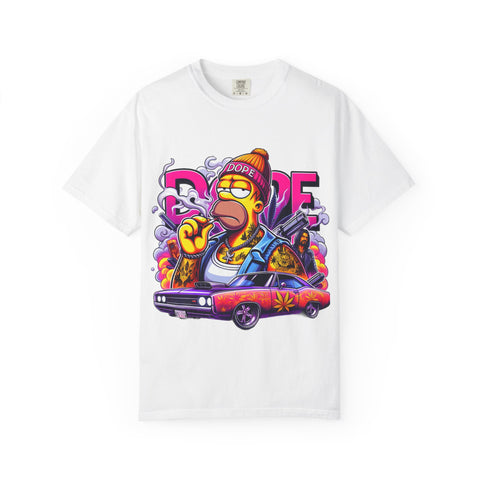 Dope Vibes Unisex Garment-Dyed T-Shirt - Streetwear Style