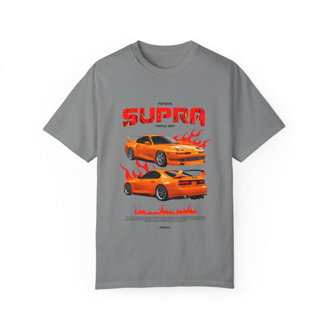 Toyota Supra Vintage Graphic T-Shirt - Perfect for Car Enthusiasts