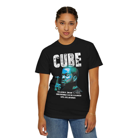 Vintage Cube Unisex Garment-Dyed T-Shirt | Retro Hip Hop Tee
