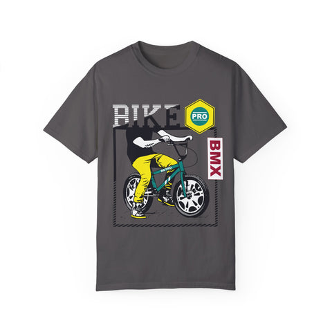BMX Pro Unisex Garment-Dyed T-shirt - Perfect for Cycling Enthusiasts