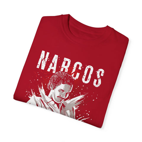 Narcos-Themed Unisex Garment-Dyed T-Shirt for Fans