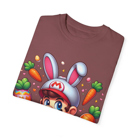 Cute Easter Character Unisex Garment-Dyed T-Shirt