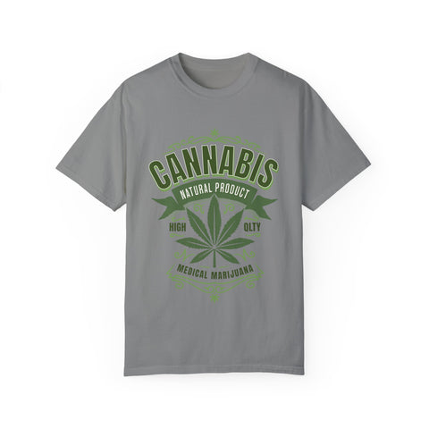 Unisex Cannabis T-Shirt - Natural Product Design
