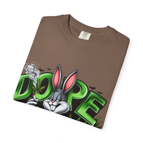 Cool Cartoon Bunny Graphic T-Shirt - DOPE Vintage Style
