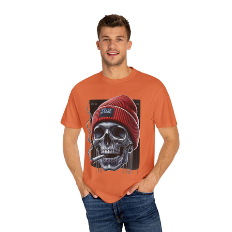 Edgy Skull Graphic Unisex T-Shirt - Streetwear Style for Music Festivals & Everyday Wear