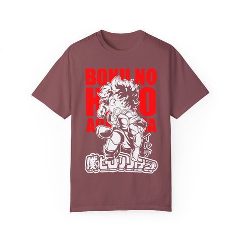 Boku No Hero Academia Unisex Garment-Dyed T-Shirt