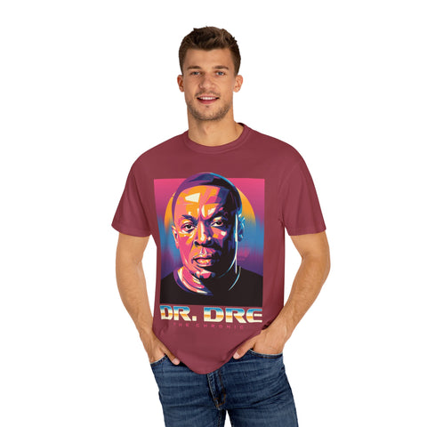 Dr. Dre 'The Chronic' Unisex Garment-Dyed T-Shirt - Vintage Hip-Hop Style