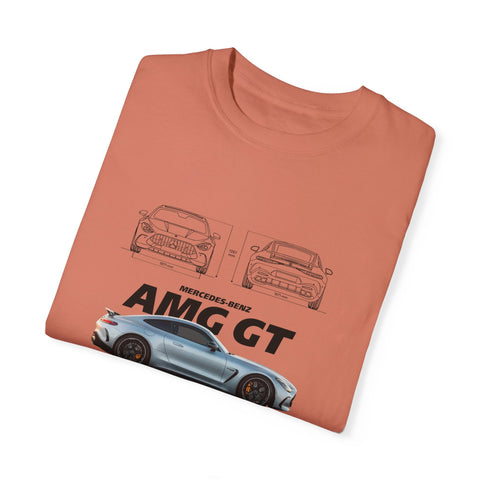 Mercedes AMG GT Unisex Garment-Dyed T-Shirt - Car Enthusiast Apparel