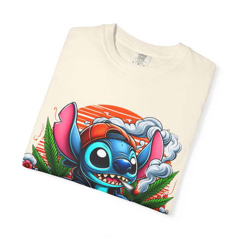Dope Stitch Unisex Garment-Dyed T-Shirt | Vibrant Graphic Tee for Casual Style