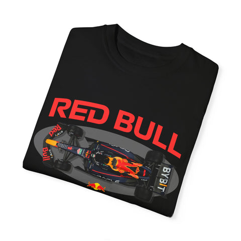 Unisex Red Bull Racing T-Shirt - Sporty Graphic Tee for Fans