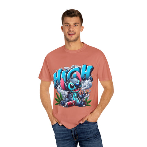 High Vibes Unisex Garment-Dyed T-Shirt
