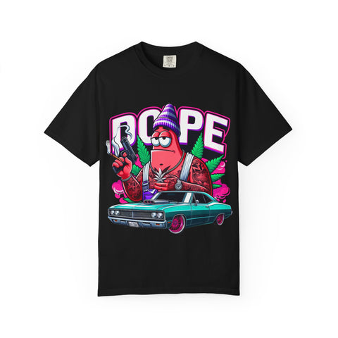 Dope Vibe Unisex T-Shirt - Garment-Dyed Streetwear Tee