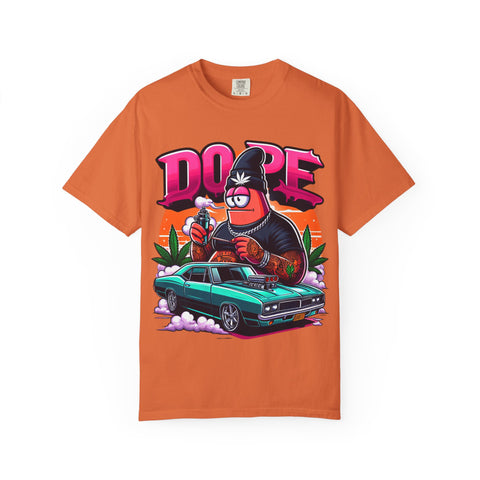 Cool Graphic T-Shirt - 'Dope' Vintage Cartoon Design