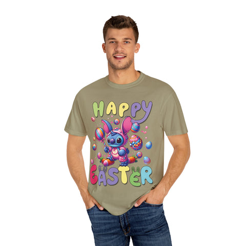 Happy Easter Unisex Garment-Dyed T-Shirt