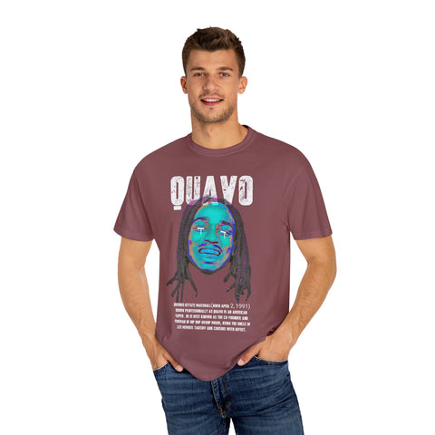 Unisex Garment-Dyed T-Shirt - Quavo Tribute Tee