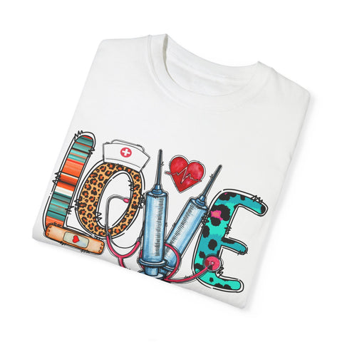 Colorful Love Graphic Unisex T-Shirt