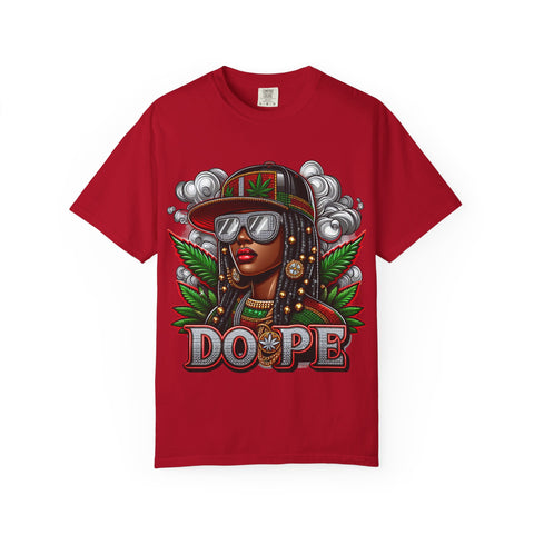 Dope Graphic Unisex Garment-Dyed T-Shirt – Stylish Cannabis-Inspired Tee for Everyday Wear