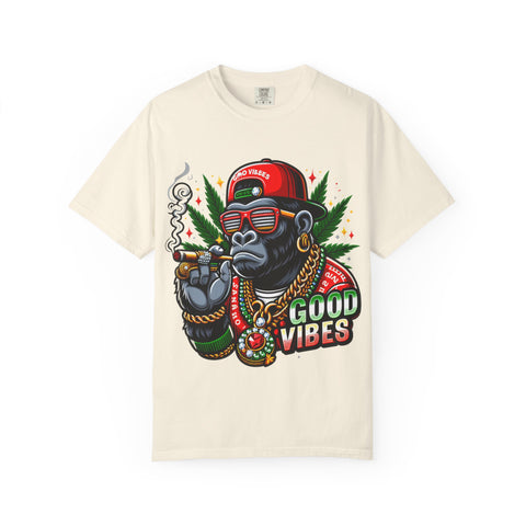 Good Vibes Gorilla Unisex T-Shirt – Fun & Relaxed Style for Chill Occasions
