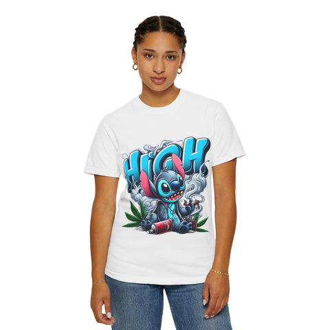 High Vibes Unisex Garment-Dyed T-Shirt
