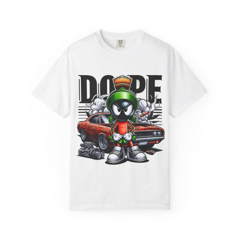 Cool Cartoon Car T-Shirt - Dope Marvin the Martian Design