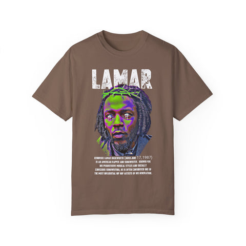 Colorful Kendrick Lamar T-Shirt - Unisex Garment-Dyed Tee