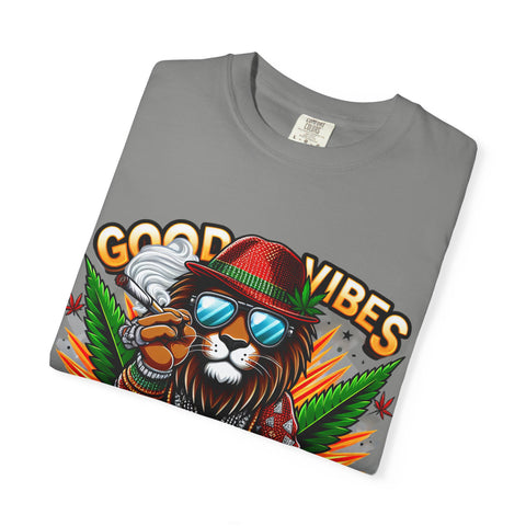 Good Vibes Unisex Garment-Dyed T-Shirt