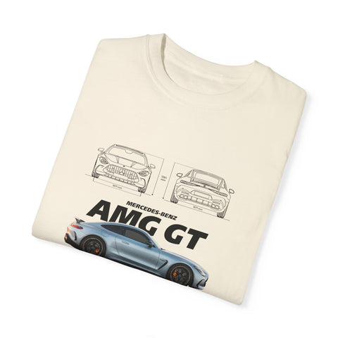 Mercedes AMG GT Unisex Garment-Dyed T-Shirt - Car Enthusiast Apparel