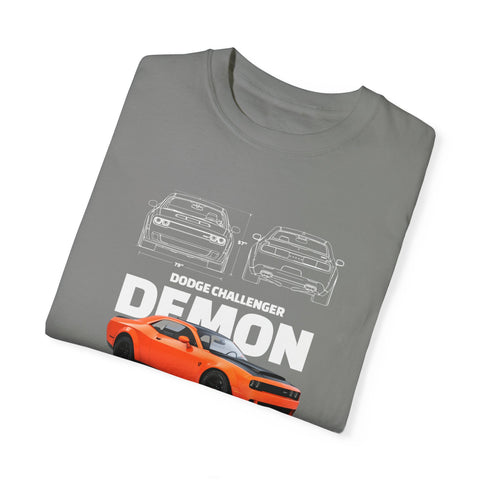 Dodge Challenger Demon T-Shirt - Unisex Vintage Car Tee
