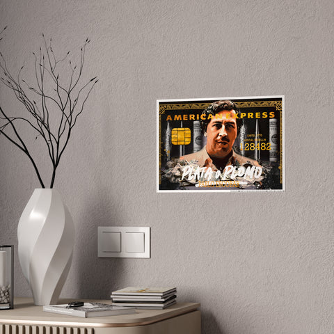 Pablo Escobar Gloss Poster - Unique Wall Art for Home Decor