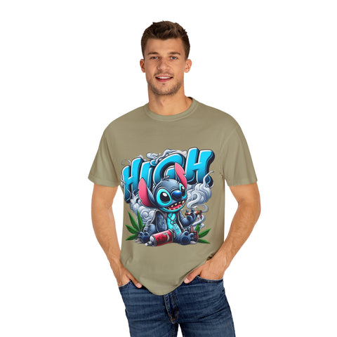 High Vibes Unisex Garment-Dyed T-Shirt