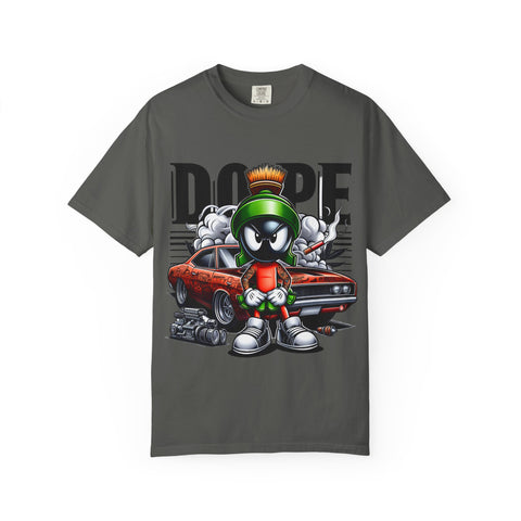 Cool Cartoon Car T-Shirt - Dope Marvin the Martian Design