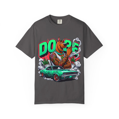 Dope Scooby-Doo Unisex T-Shirt - Vintage Car Design