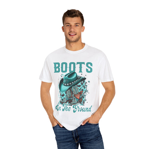Cowboy Boots Graphic T-Shirt for Western Fashion Lovers