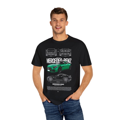 Mercedes-Benz Illustrated Unisex T-Shirt - Car Enthusiast Design