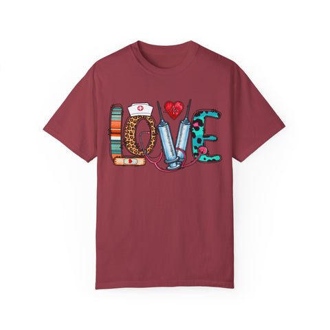 Colorful Love Graphic Unisex T-Shirt