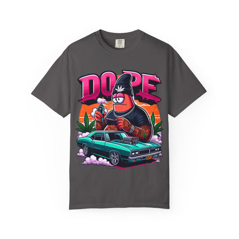 Cool Graphic T-Shirt - 'Dope' Vintage Cartoon Design
