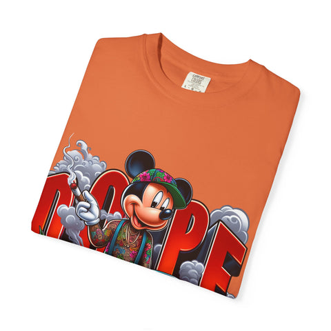 Dope Mickey Mouse Unisex Garment-Dyed T-shirt