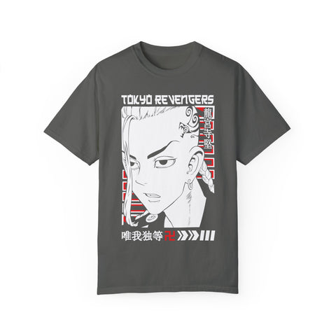 Tokyo Revengers Unisex Garment-Dyed T-Shirt - Trendy Anime Streetwear