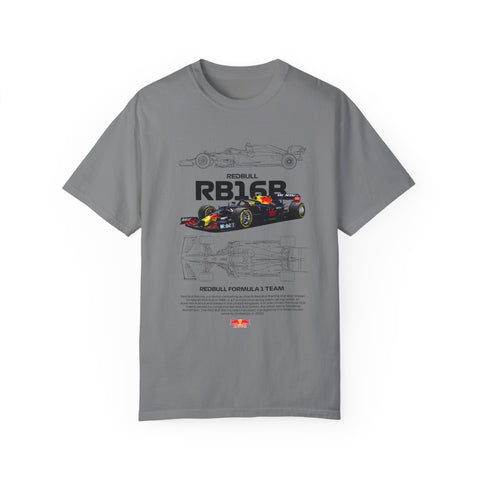 Unisex Garment-Dyed T-shirt - Red Bull Formula 1 Team Graphic Tee