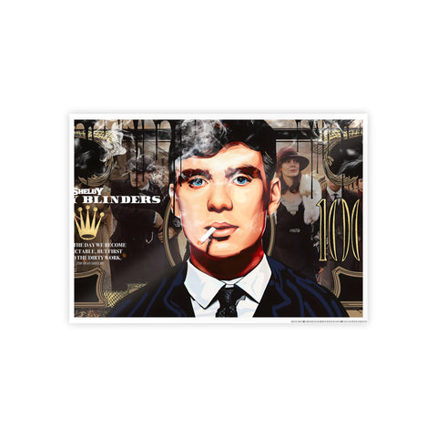 Peaky Blinders Gloss Poster – Iconic Wall Art for Fans