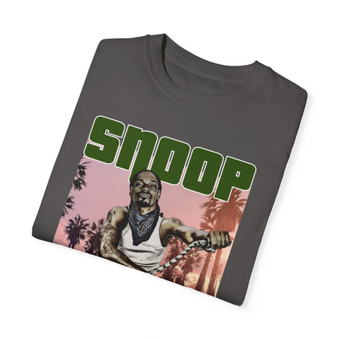 Snoop Dogg Graphic T-Shirt - Retro Grand Theft Auto Design