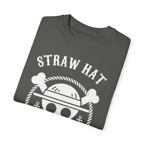 Straw Hat Cruise Graphic T-Shirt - Unisex Garment-Dyed Tee for Fans