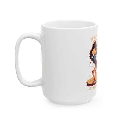 Boogie Nights Retro Ceramic Mug - 11oz & 15oz