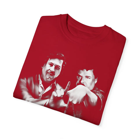 Unisex Garment-Dyed T-Shirt - Vintage Latino Graphic Tee