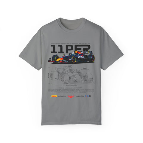 Formula Racing Unisex Garment-Dyed T-Shirt - 11PER Design