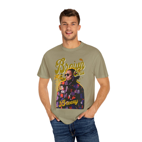 Breezy Summer Vibes Unisex Garment-Dyed T-Shirt