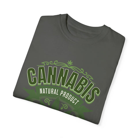 Unisex Cannabis T-Shirt - Natural Product Design