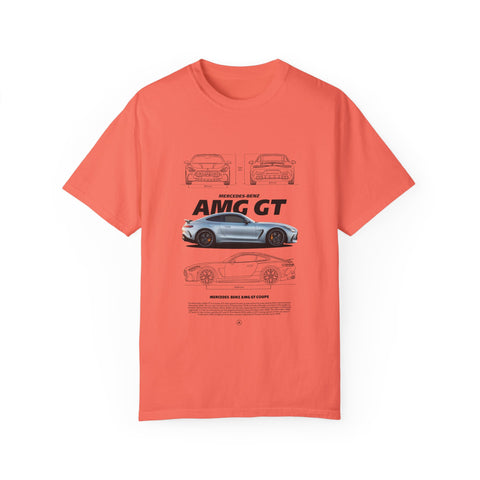 Mercedes AMG GT Unisex Garment-Dyed T-Shirt - Car Enthusiast Apparel