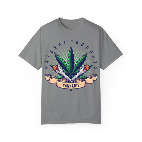 Cannabis Natural Products T-Shirt - Unisex Garment-Dyed Tee for Eco-Conscious Individuals