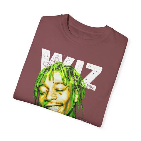 Unisex Garment-Dyed T-Shirt - Celebrate Wiz Khalifa's Legacy - Vibrant Graphic Tee